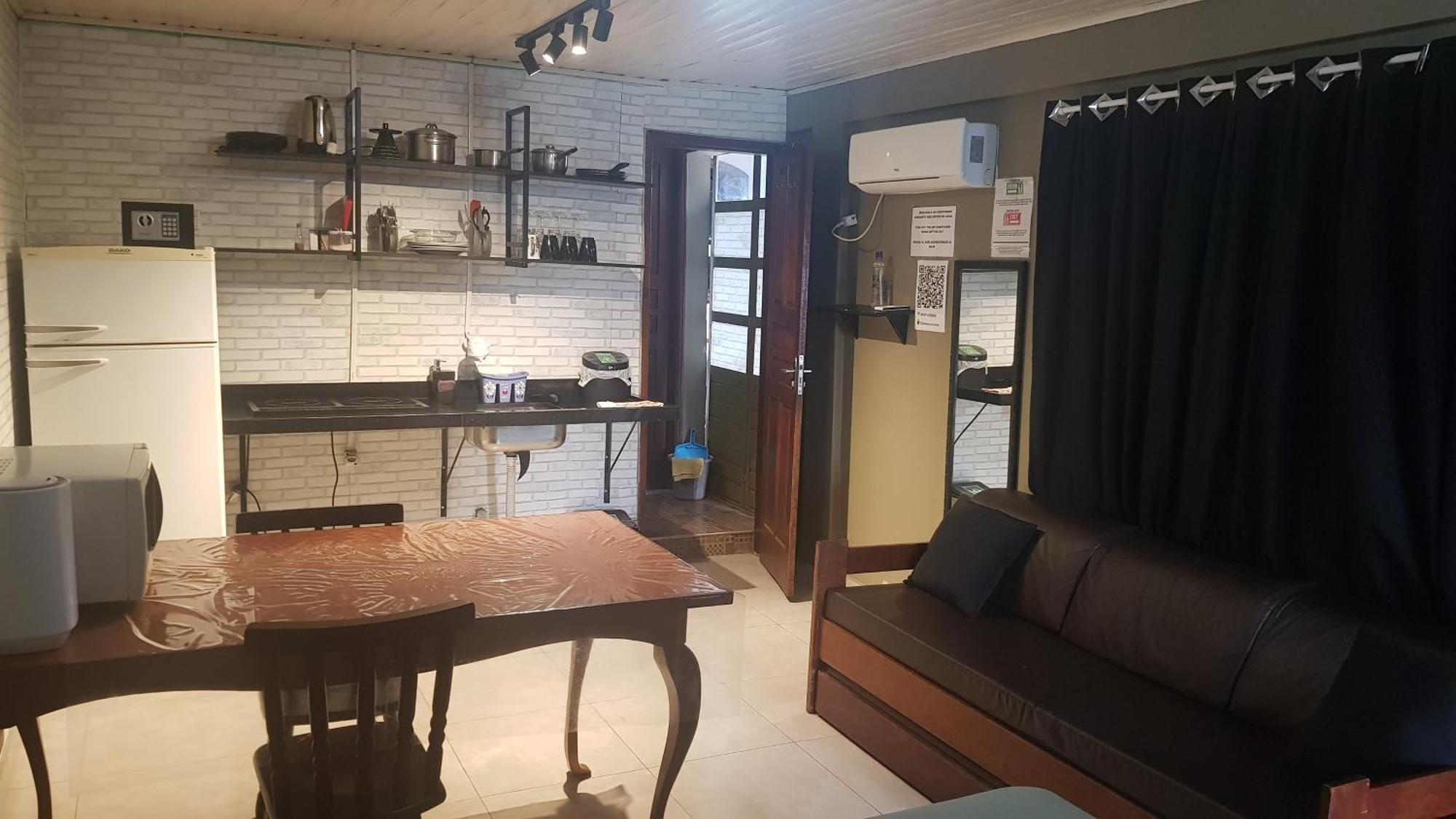 Casa No Centro De Foz! Ar-Condicionado, Smart Tv, Wi-Fi, Cozinha, Ventilador E 4 Camas Apartment ฟอสดูอีกวาซู ภายนอก รูปภาพ